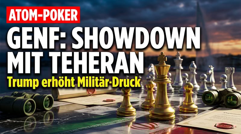 Atompoker in Genf: Washington erhöht den Druck auf Teheran mit beispielloser Militärpräsenz