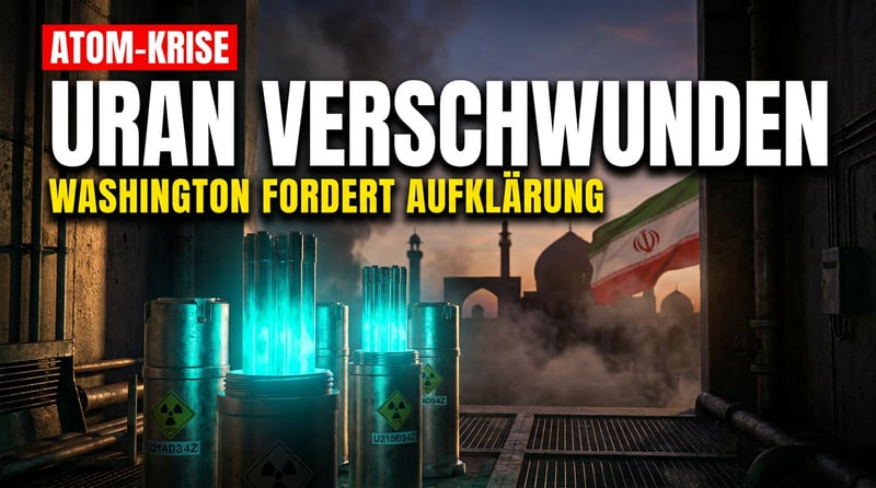 Atomstreit mit Teheran: Washington jagt verschwundenes Uran – während die Welt am Pulverfass tanzt