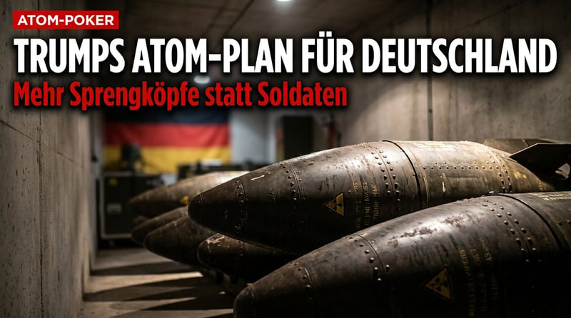 Atomwaffen statt Bodentruppen: Trumps neue Europa-Doktrin und was sie für Deutschland bedeutet