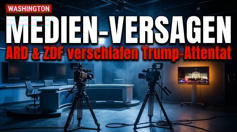 Attentat auf Trump: ARD und ZDF verschlafen die Geschichte des Jahres – und liefern stattdessen Propaganda