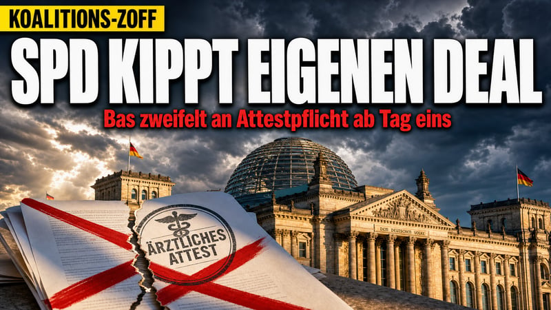 Attest ab Tag 1: SPD-Chefin Bas kippt den eigenen Koalitions-Deal