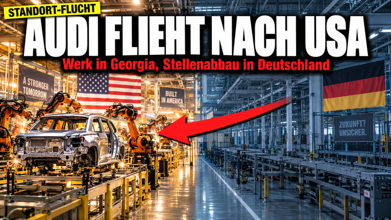 Audi geht nach Georgia – und Merz' Verbrenner-Rettung ist ein Rechentrick