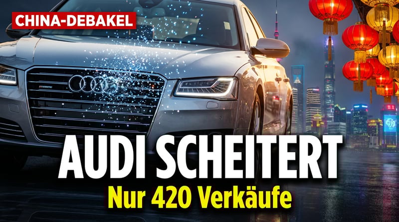 Audis China-Debakel: Selbst ein neues Logo kann ein schlechtes Auto nicht retten