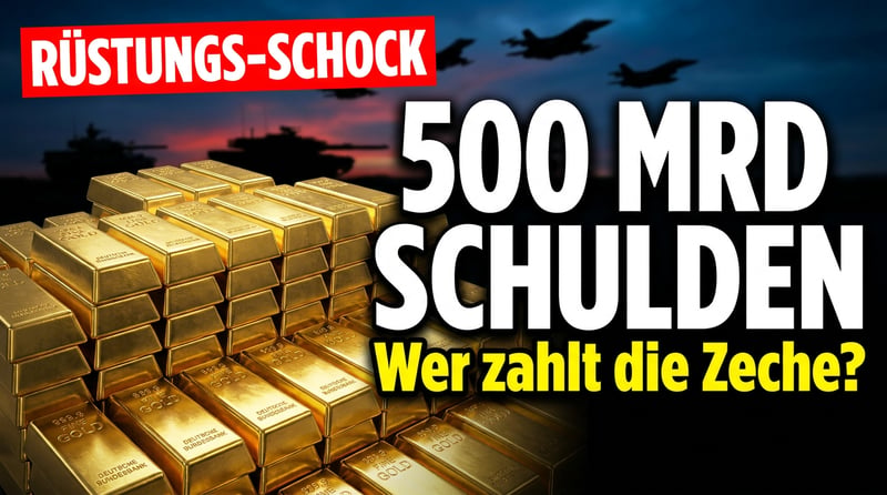 Aufrüstung statt Infrastruktur: Deutschlands Milliarden fließen in die Rüstung – doch was bleibt für den Bürger?
