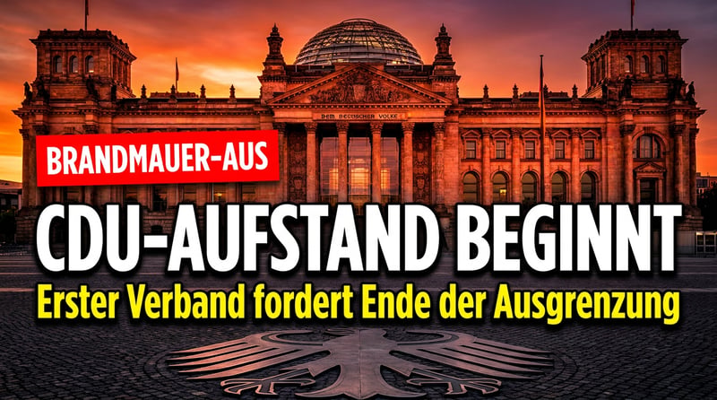 Aufstand an der Basis: Erster CDU-Verband fordert das Ende der Brandmauer