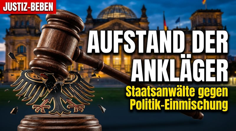 Aufstand der Ankläger: Deutschlands Staatsanwälte fordern Befreiung aus den Fesseln der Politik