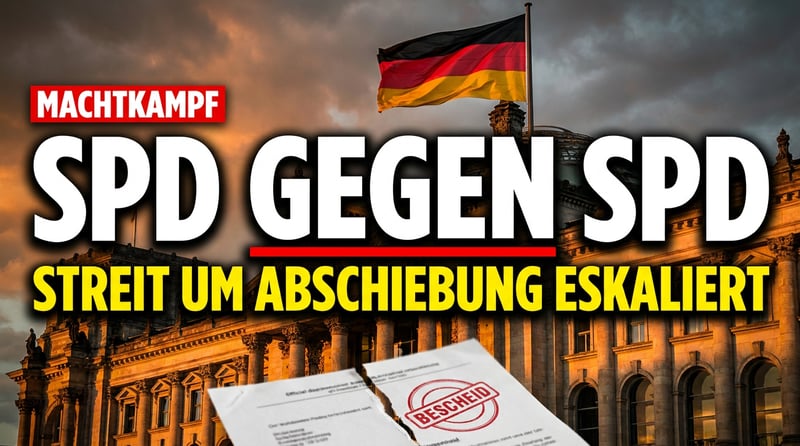 Aufstand der Gutmenschen: SPD-Arbeitsgemeinschaft attackiert die eigene Regierung wegen einer einzigen Abschiebung