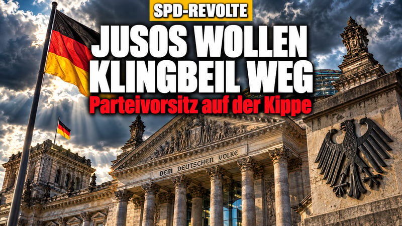 Aufstand der Jusos: Klingbeil soll den SPD-Vorsitz räumen!