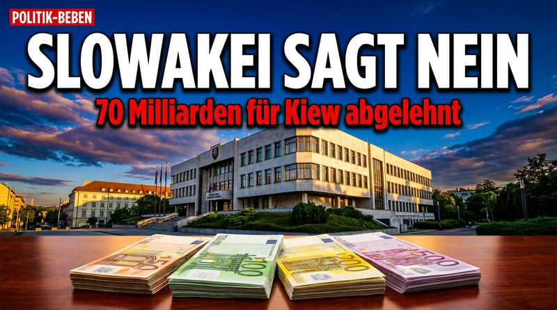 Aufstand gegen die Kriegskasse: Die Slowakei stellt sich quer – und beschämt Berlin