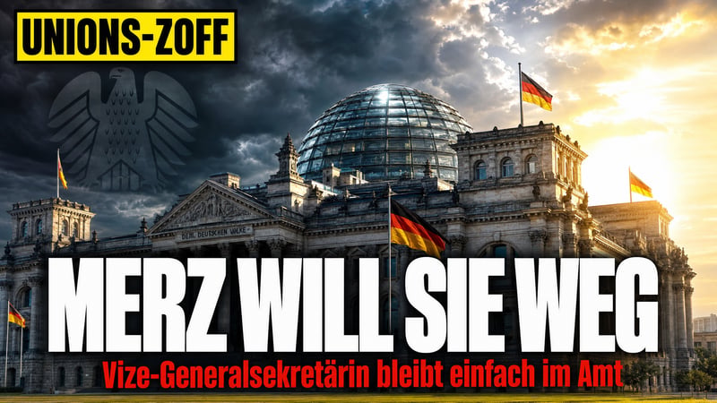 Aufstand im Adenauer-Haus: Vize-GeneralsekretÀrin trotzt Merz!