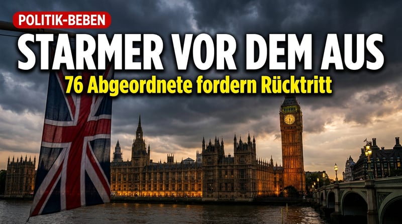 Aufstand in London: Über 70 Labour-Abgeordnete wollen Starmer stürzen – Großbritannien vor dem politischen Beben