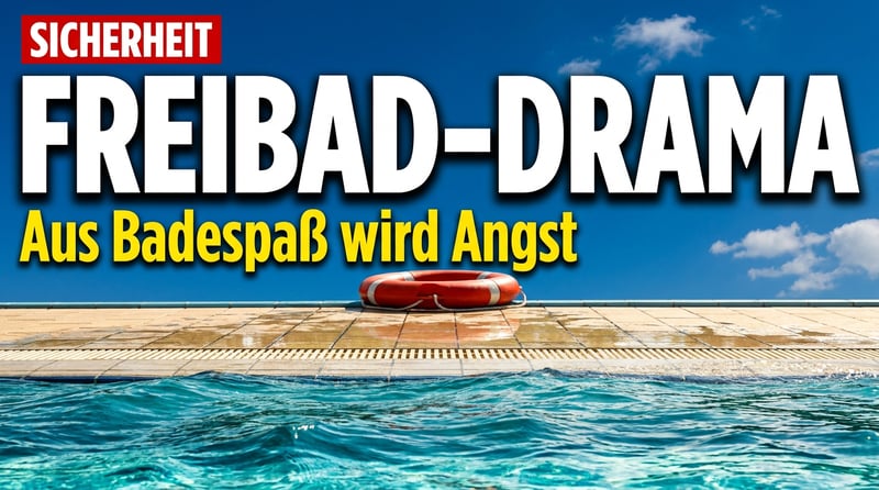 Aus dem Schwimmbad wird die Kampfzone: Wie der Sommer in Deutschlands Freibädern zur Bedrohung wurde