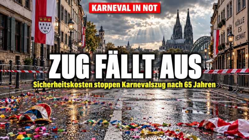 Aus nach 65 Jahren: Sicherheitskosten stoppen Kölner Veedelszug!