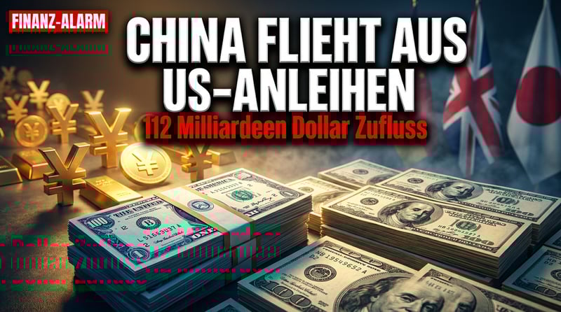 Ausländische Investoren pumpen über 100 Milliarden Dollar in US-Staatsanleihen – doch China zieht sich weiter zurück