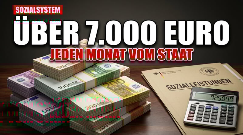 Ausreisepflichtiger Bosnier kassiert monatlich über 7.000 Euro vom Staat – seit 23 Jahren