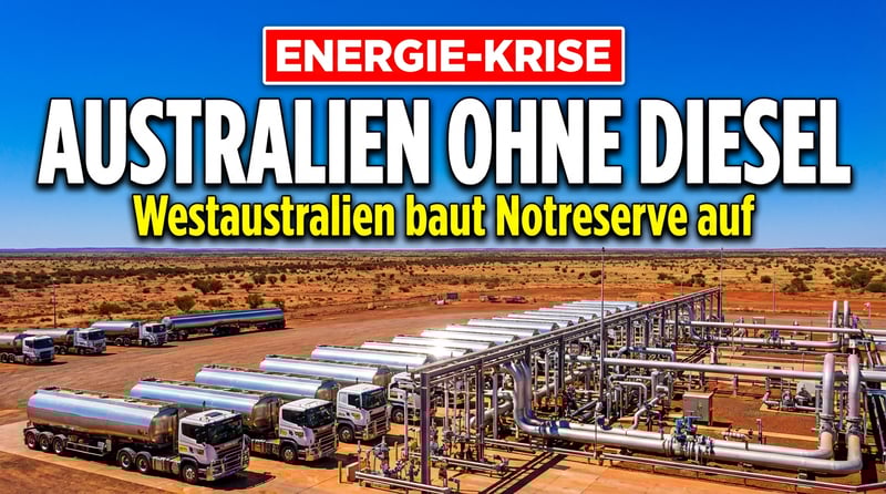 Australien in der Energiefalle: Westaustralien baut strategische Treibstoffreserve auf