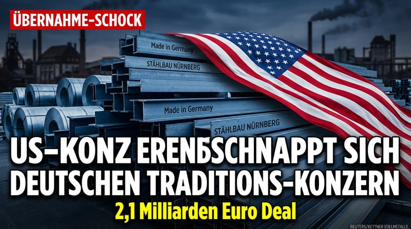 Ausverkauf deutscher Industrie: US-Konzern greift nach traditionsreichem Stahlhändler Klöckner