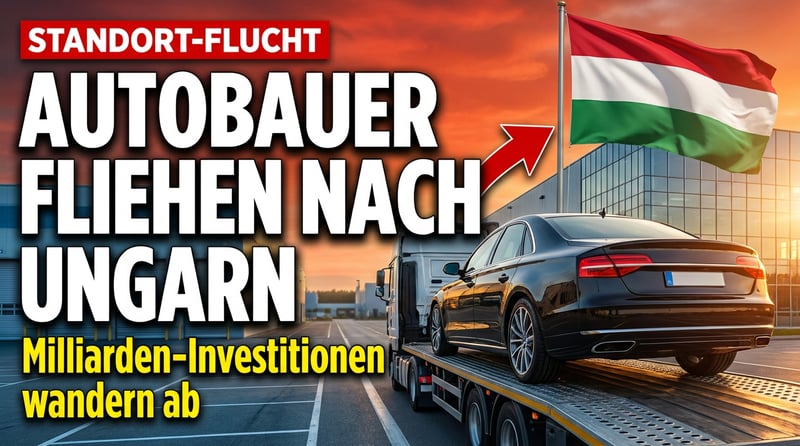Ausverkauf einer Industrienation: Wie deutsche Autobauer nach Ungarn flüchten