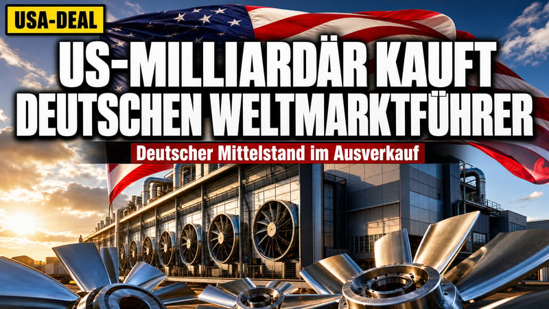 Ausverkauf im Mittelstand: US-Milliardär kauft deutschen Weltmarktführer