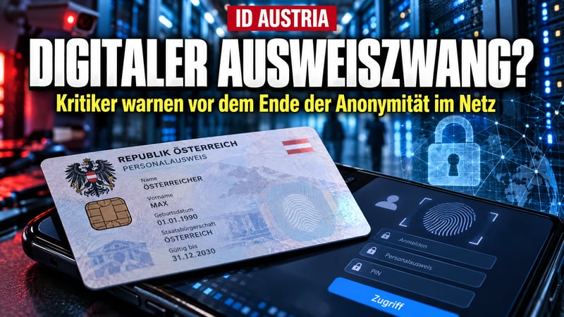 Ausweiszwang fürs Internet? Österreichs digitale Freiheit wankt!