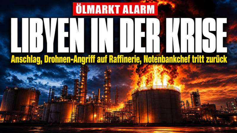 Autobombe, Drohnen, Rücktritt: Libyen wankt – und der Ölmarkt zittert
