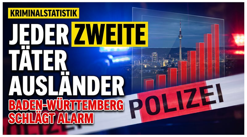 Baden-Württemberg: Jeder zweite Tatverdächtige ist Ausländer – die Zahlen sprechen eine schonungslose Sprache