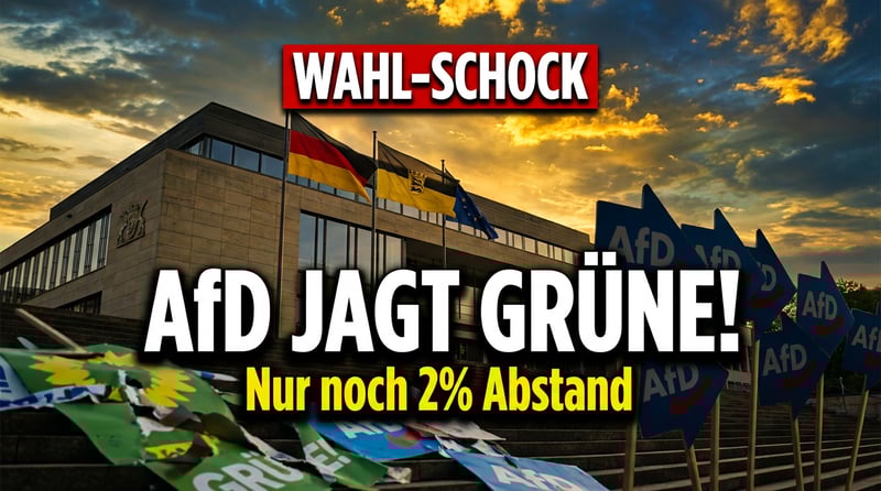 Baden-Württemberg vor der Wahl: AfD rückt den Grünen bedrohlich auf die Pelle