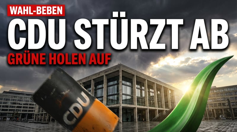 Baden-Württemberg vor der Wahl: CDU im Sinkflug – Grüne wittern Morgenluft