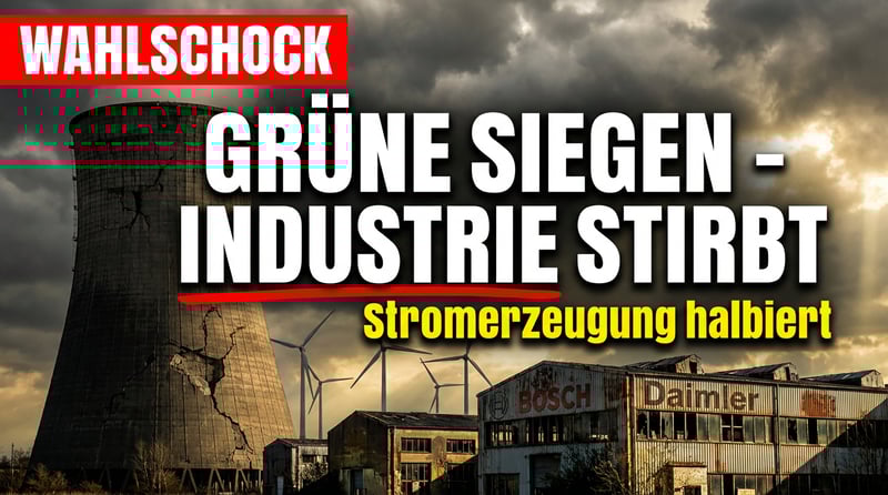 Baden-Württemberg wählt den Niedergang: Grüne triumphieren, die Industrie stirbt leise