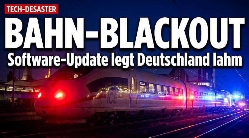 Bahn-Blackout über Nacht: Wenn ein einziges Software-Update die ganze Republik zum Stillstand bringt