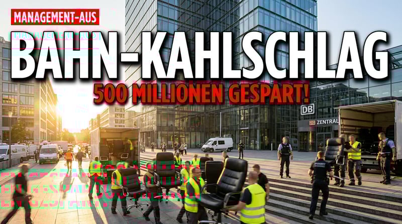 Bahn-Chefin Palla greift durch: Halbe Milliarde Euro durch Streichung von Manager-Posten