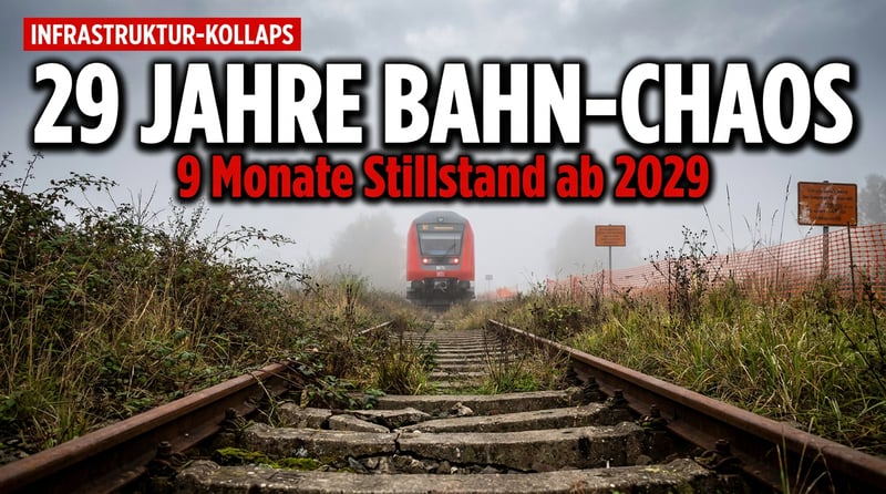 Bahn-Desaster auf der RE1: Wenn Deutschland bei der Infrastruktur kapituliert