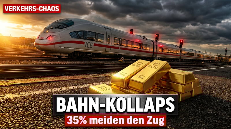 Bahn-Desaster made in Germany: Jeder Dritte meidet den Zug aus gutem Grund