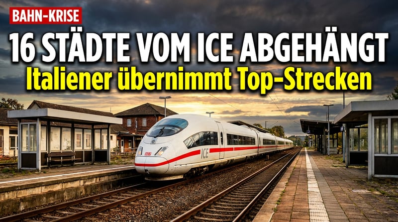 Bahn-Desaster mit Ansage: Wie ein italienischer Konkurrent 16 deutsche Städte ins Abseits katapultieren könnte