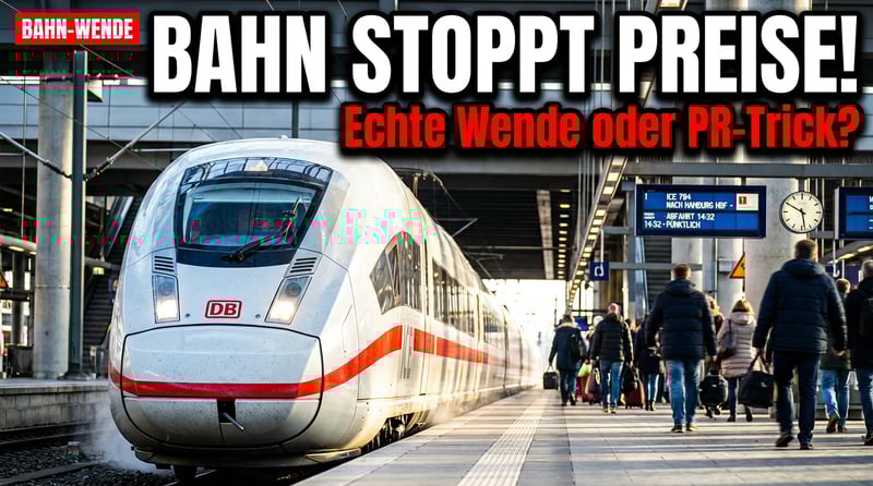 Bahn friert Ticketpreise ein – PR-Manöver oder echter Kurswechsel?