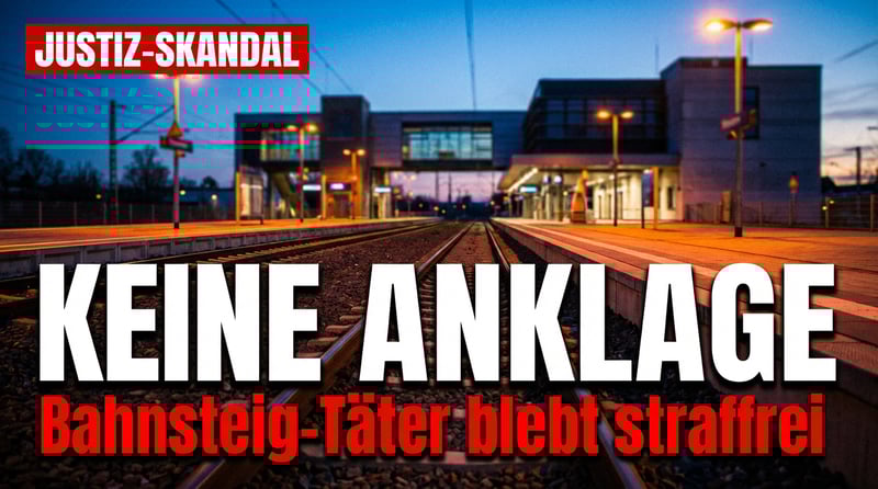 Bahnsteig-Tragödie von Friedland: Kein Prozess gegen den Killer – Schuldunfähigkeit schützt Täter