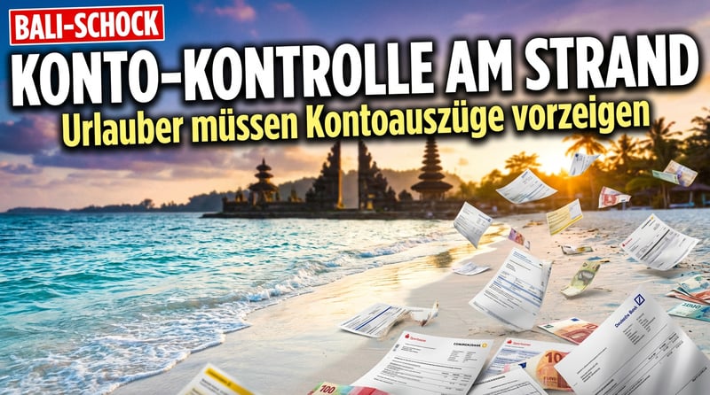 Bali plant Finanz-Striptease für Urlauber: Kontoauszüge als Eintrittskarte ins Paradies