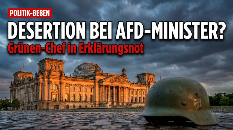 Banaszak im Lanz-Verhör: Wenn der Grünen-Chef plötzlich vom Desertieren spricht