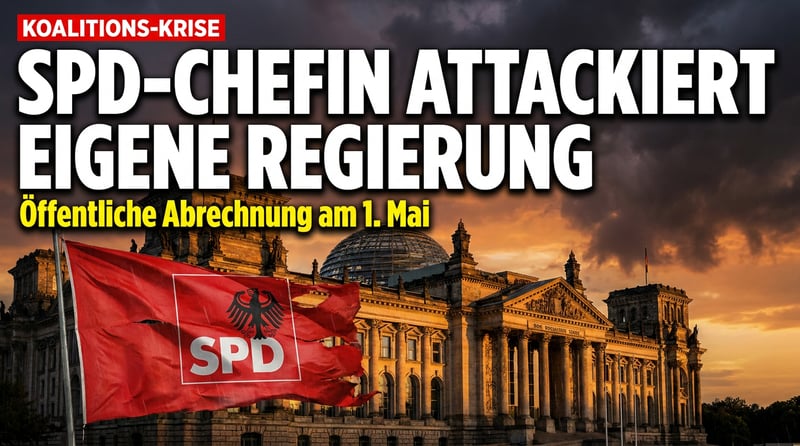 Bärbel Bas am 1. Mai: Wie die SPD-Chefin die eigene Regierung vorführt