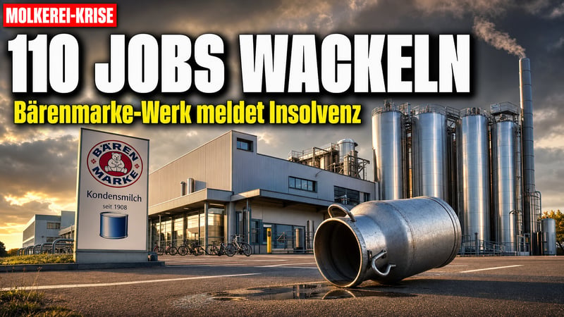 Bärenmarke-Werk vor dem Aus? 110 Jobs in Bayern wackeln