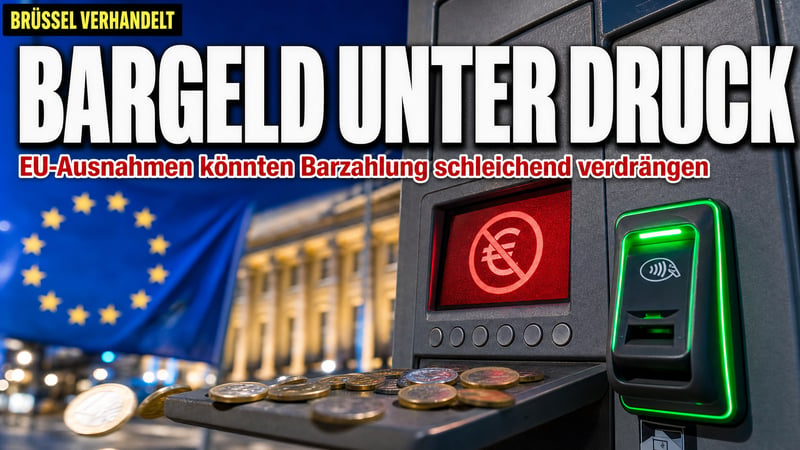 Bargeld stirbt leise: Brüssels Ausnahmen als Einfallstor