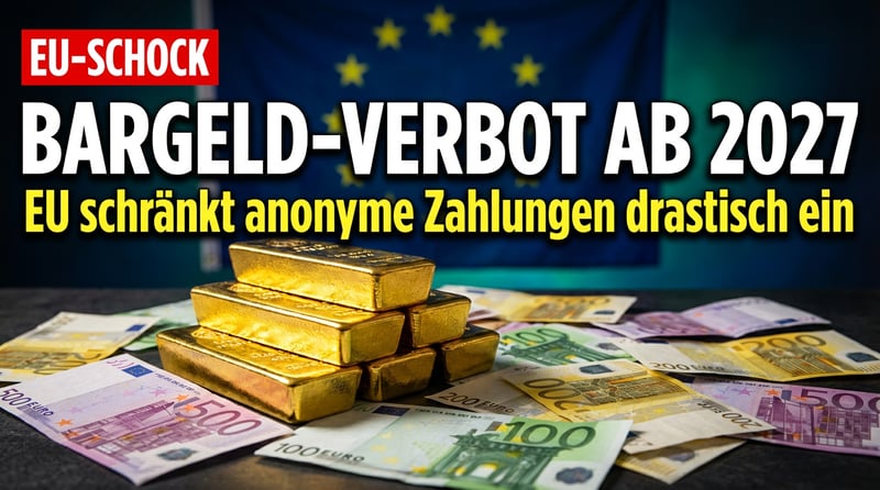 Bargeld unter Beschuss: EU plant ab 2027 drastische Einschränkungen für anonyme Zahlungen