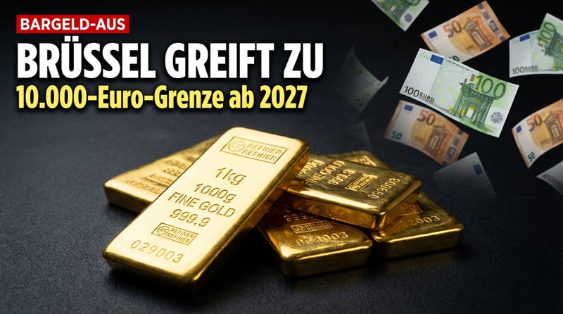 Bargeldobergrenze ab 2027: Brüssels leiser Griff nach Ihrer finanziellen Freiheit
