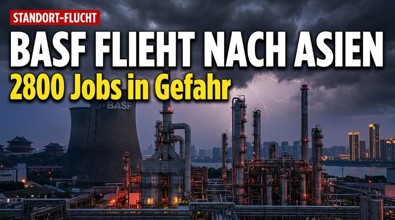 BASF flüchtet nach Asien: Berliner Belegschaft zahlt den Preis für Deutschlands Standort-Desaster