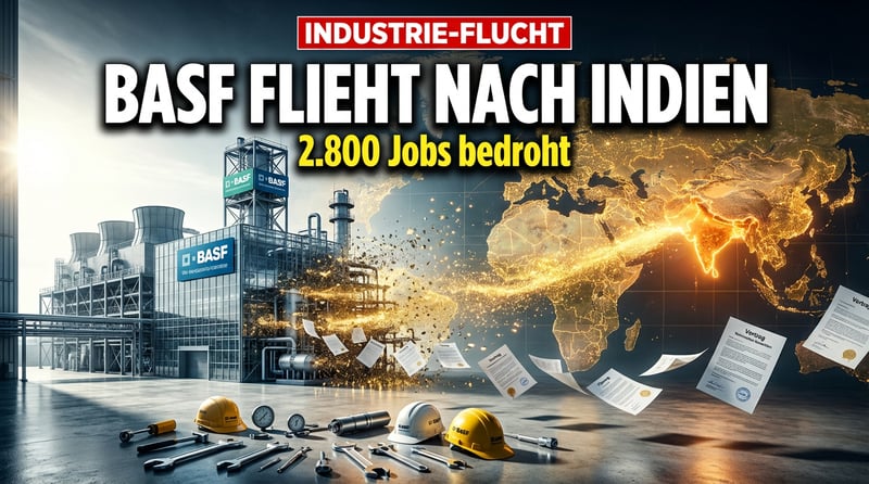 BASF flüchtet nach Indien: Tausende Berliner Arbeitsplätze auf dem Opferaltar der Globalisierung