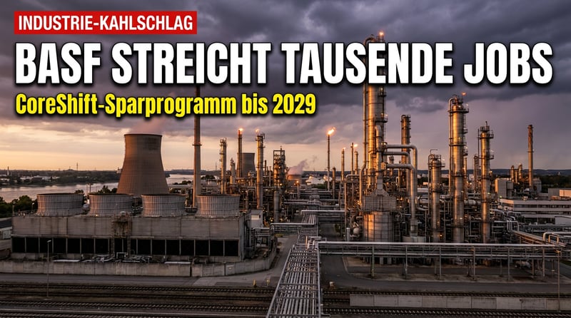 BASF-Kahlschlag „CoreShift": Wenn der Chemieriese in Ludwigshafen zum Sparen gezwungen wird