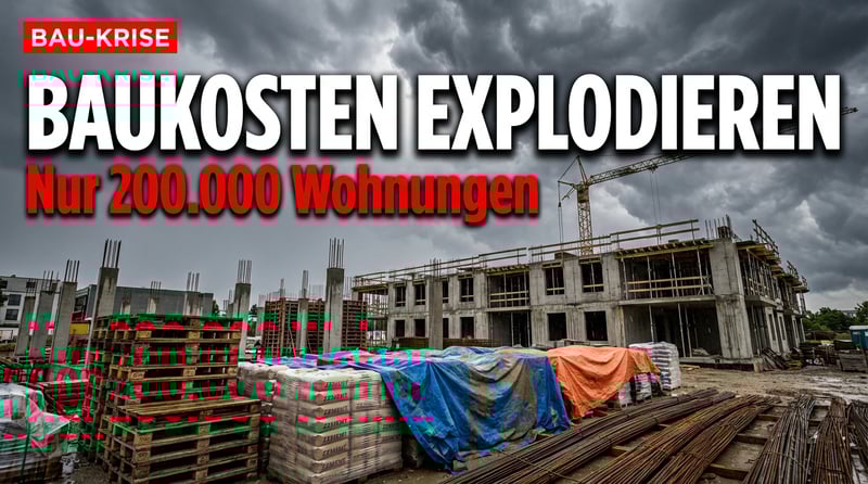 Baubranche schlägt Alarm: Kostenexplosion macht Wohnträume zunichte