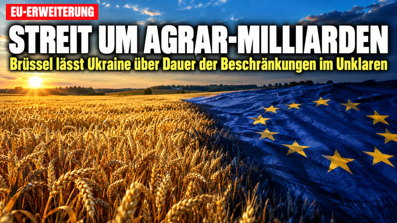 Bauern-Poker um Kiew: Brüssel drückt sich vor der Gretchenfrage!