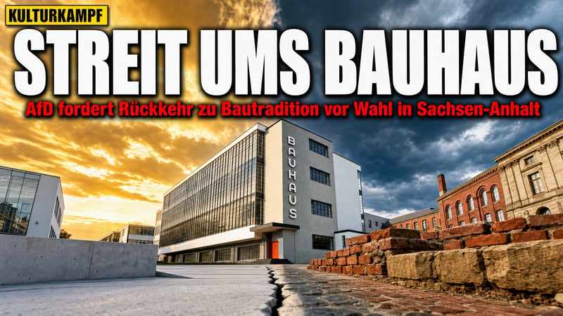 Bauhaus-Streit vor der Wahl: Wem gehört Deutschlands Baukultur?