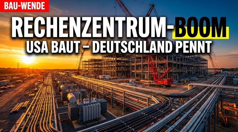 Bauwirtschaft vor Neuausrichtung: Rechenzentren und Energieinfrastruktur als Wachstumstreiber